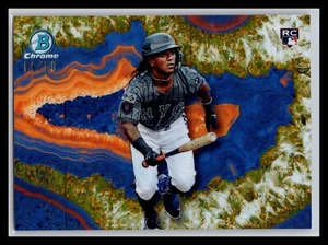 2025 Bowman Crystallized BWC-11 Luisangel Acuna Mets RC Gold /50 (1:25 Case Hit) - Picture 1 of 2