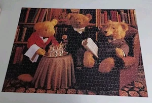VTG 1991 CEACO BIALOSKY-IT'S A BEAR MARKET 1000 PIECE JIGSAW PUZZLE 20"X27" 3055 - Picture 1 of 15
