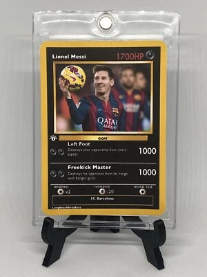 Carta Pokémon Lionel Messi Argentina Arte Completo Foto 1 de 2