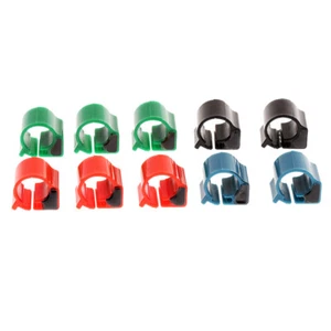 10x Taubenringe Fußring Beinring Markierung Ringe für Vögel,Wachteln, Papageien, - Bild 1 von 11