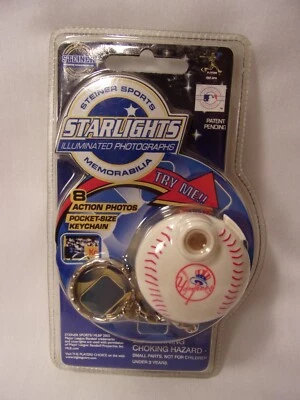 Llavero memorabilia fotografías iluminadas Starlights 2002 de los Yankees de Nueva York Foto 1 de 4