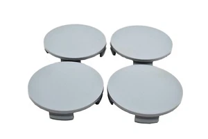 Set 4 pcs Grey Wheel Center Hub Caps 60mm/56mm For Dacia Seat Volvo Ford K10g - Picture 1 of 4