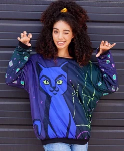¡NUEVO CON ETIQUETAS! Camisa Disney Hocus Pocus Reversible Mangas Largas SANDERSON SISTERS~BINX 3X - Imagen 1 de 4