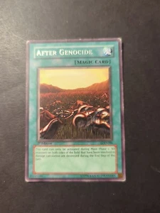 After Genocide YuGiOh TCG Rare Legacy of Darkness LOD-086 1st HP - Picture 1 of 2
