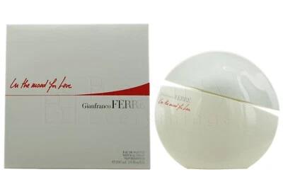 Туалетная вода-спрей In The Mood For Love от Gianfranco Ferre 3,4 унции / 100 мл новая в упаковке - Изображение 1 из 4