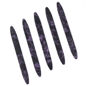 5 púas fuertes de celuloide perla púrpura púas plectrumos Reeshe Risha espesor 0,71 mm - Imagen 1 de 5