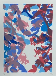 CIRO QUINTANA Cuban signed Limited Edition Original Kunstdruck Siebdruck - Bild 1 von 1