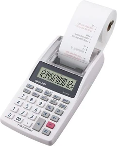 Sharp EL-1611V 12-Digit Desktop Calculator Gray (EL1611V) - Picture 1 of 5