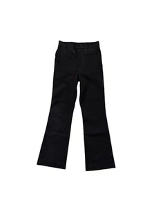 ZARA Womens XS Trouser Pants High Waisted Black Bootcut Stretch  - Picture 1 of 9