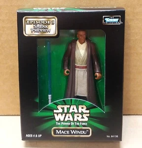 Star Wars POTF2 Mace Windu Sneak Preview Episode 1 Mail Away Exclusive 1998 #1 - Bild 1 von 10