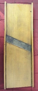 Primitive Wooden Cabbage Cutter/Slicer, Made from Wood, 17-1/4" Long - Picture 1 of 10