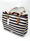 ALDO Women's Pentir Tote Bag, Navy Blue Multi Stripe, Crossbody Bag
