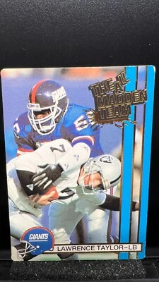 1990 Action Packed All Madden Team Lawrence Taylor #12 - Image 1 of 2