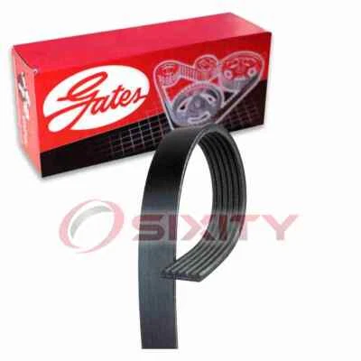 Gates Micro-V Serpentine Belt for 2002-2007 Dodge Ram 1500 3.7L 4.7L V6 V8 xf - Image 1 of 4