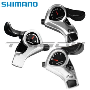 Shimano Tourney SL-TX50 3×6/7 Speed MTB Bike Thumb Gear Shifter Trigger Silver - Picture 1 of 14