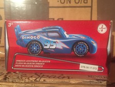 Disney Pixar Cars Dinoco Lightning Mcqueen Mattel 1.55 Scale BNIB