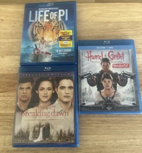 Hansel and Gretel: Witch Hunters & Life Of Pi & Twilight Breaking Dawn (Blu-ray) - Picture 1 of 11