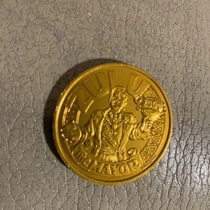 zulu il sindaco 2004 voodoo mardi gras doblone orleans voo-doo - Foto 1 di 2