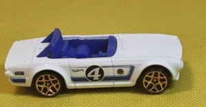 Hot Wheels - Triumph TR6 - White "No 4" - 1:64 - Released 2019 - Loose - Picture 1 of 8