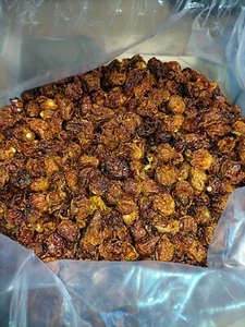 1oz. Carolina Reaper Peppers USA Whole Dry Pods-Vacuum Sealed - Picture 1 of 10