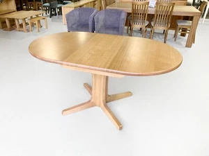 TB54 - Extendable Tasmanian Oak Dining Table - Australian Made - Picture 1 of 1