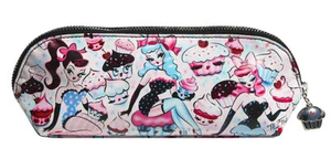 Fluff - Rockabilly Damen Cupcake Dolls Cosmetic Tasche in Geschenkbox - Picture 1 of 2