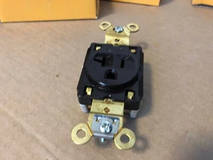 Hubbell, Single Receptacle, Brown, HBL5361 - Picture 1 of 4