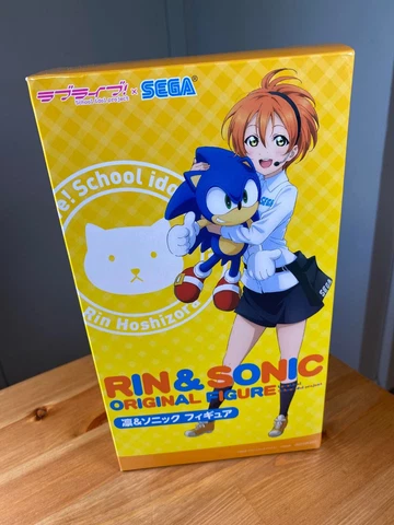 SEGA Love Live! Sonic X Rin Hoshizora Figure Limited Toy PVC Cover