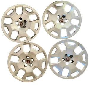 4x Original Fiat wheel cap wheel cover 16 inch silver DOBLO 263 from Bj 2015 519 - Picture 1 of 4