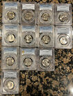 SUSAN B ANTHONY PCGS MS66 COMPLETE SET ALL CIRCULATING COINS 12  1979 81 99 SBA