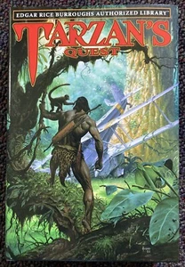 Tarzan's Quest HC Edger Rice Burroughs Authorized Library ERB, Inc - Imagen 1 de 2
