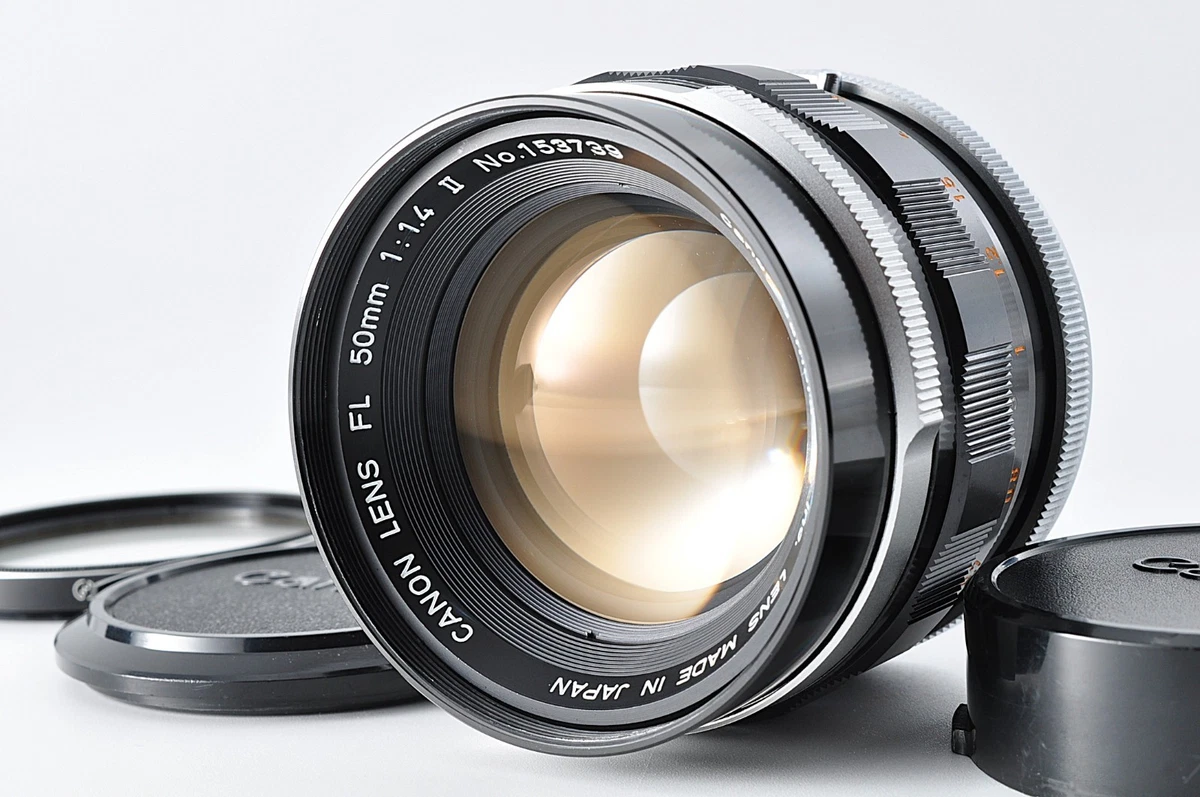 Canon FL f/1.4 Lenses 50mm Focal for sale | eBay