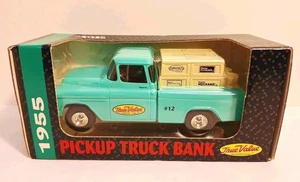 Ertl - 1955 Chevrolet Pickup Truck Bank - 1/25 Die Cast - True Value Hardware Neu in OVP - Bild 1 von 5
