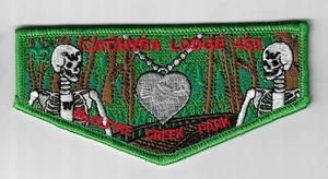 Catawba Lodge 459 McAlpine Creek Park Flap GRN Bdr Mecklenburg County, NC - Picture 1 of 1