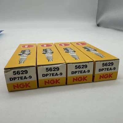 PACK DE 4 BUJÍAS NGK DP7EA-9 #5629 PARA KAWASAKI VULCAN 750 1500 SUZUKI LTF160 Foto 1 de 2
