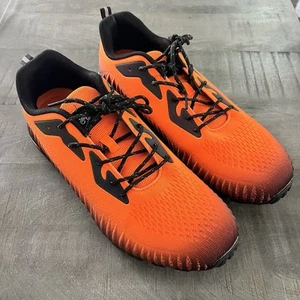 Scarpe Kricely Trail Uomo Taglia US 12 Arancione Nero Escursionismo n.: M903 Ottime - Foto 1 di 15