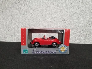 NEW CARARAMA 1/43 SCALE DIECAST CAR10380 PORSCHE 356B CONVERTIBLE RED HONGWELL - Picture 1 of 7