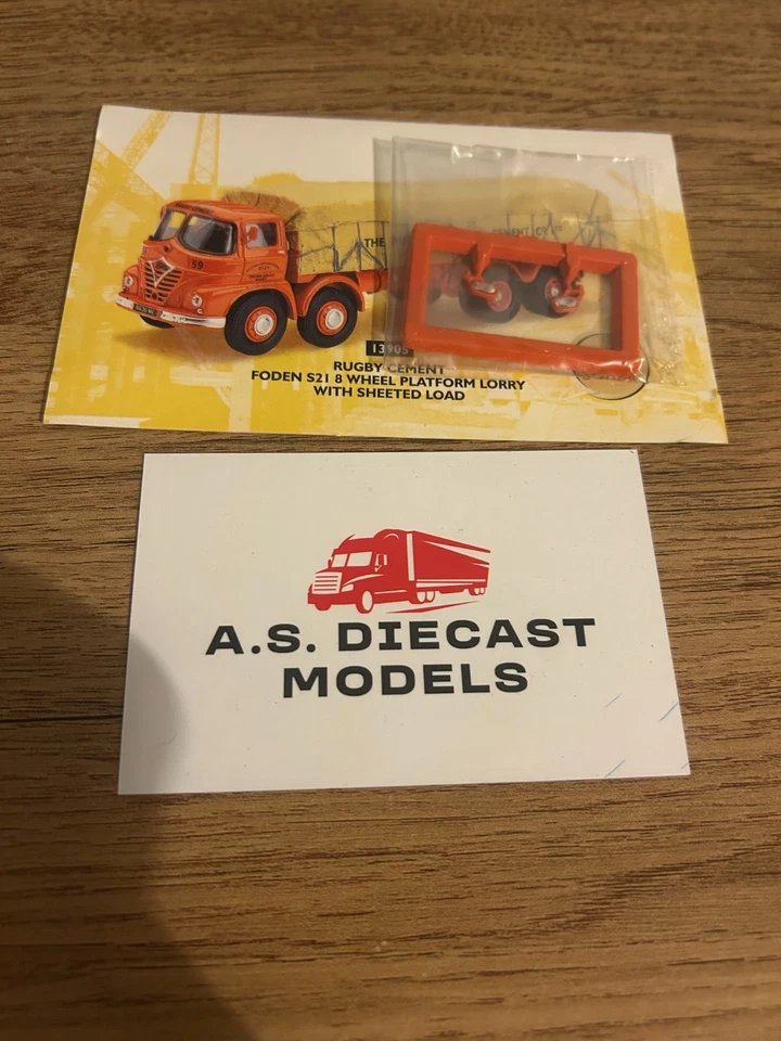 Corgi Modern Truck Heavy Haulage Foden S21 Orange Mirrors 1/50 - Image 1 of 1
