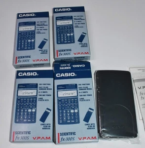 lot of 4 Casio FX-300S VPAM Scientific Calculators in Original Box | BRAND NEW! - Picture 1 of 3