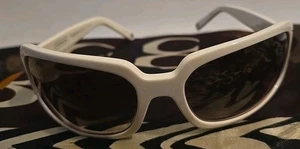 Women's COACH Samantha (S425) White Rhinestone Sunglasses - PreOwn - Bild 1 von 7
