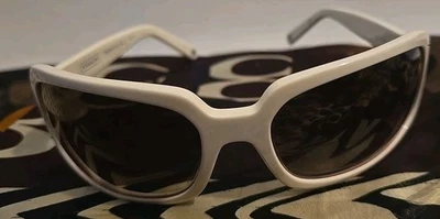 Gafas de sol para mujer COACH Samantha (S425) blancas con estrás - usadas Foto 1 de 4