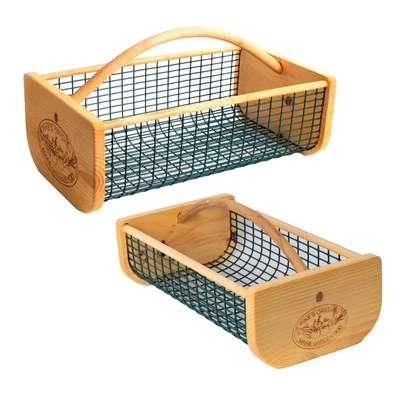 Maine Garden Hod Basket for Garden Harvesting and Gathering, Wood, USA Made - Image 1 of 4