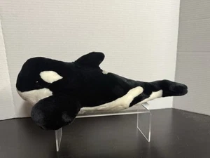 Peluche vintage 15" Sea World Shamu orca assassina balena peluche vintage - Foto 1 di 10