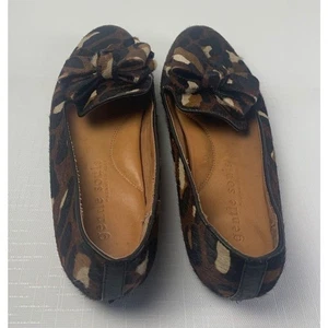 GENTLE SOULS by Kenneth Cole Eugene Schleife Kalbshaar Leopard Halbschuhe 8,5 - Bild 1 von 8