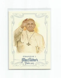 POPE FRANCIS 1 (Bishop of Rome) 2013 TOPPS ALLEN & GINTER CARD #217 - Picture 1 of 2