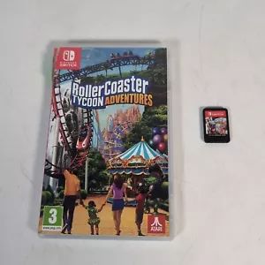 Rollercoaster Tycoon Adventures Nintendo Switch Video Game PAL - Picture 1 of 6