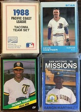 1988 Star Company CLEARWATER PHILLIES  Minor League Complete Team Set  F6105524