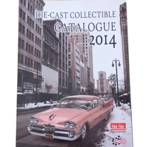 CATALOGO MODELLISMO AUTO 1/12 1/18 DIE-CAST COLLECTIBLE CATALOGUE 2014 SUN STAR - Foto 1 di 1