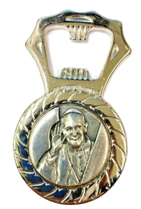 Pope Francis Vatican Logo Metal Bottle Opener Made in Italy - Picture 1 of 2