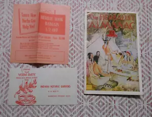 The Herbalist Almanac Magazine 1968 plus bonus ads Yerba Mate et al same year - Picture 1 of 3